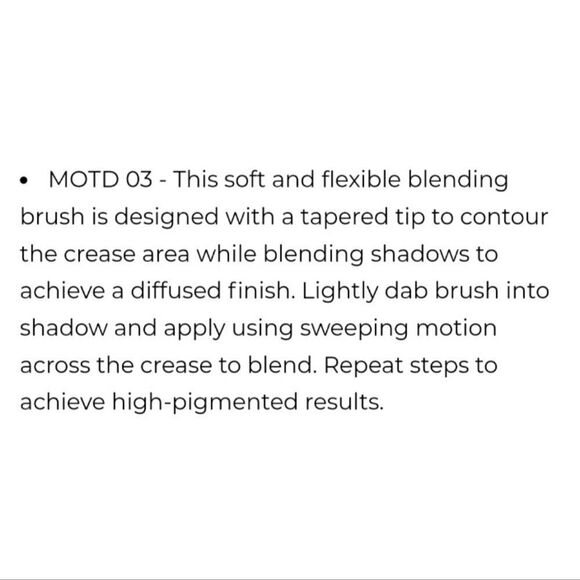 MOTD SEAS the Day 3 Piece Brush set - Picture 10 of 14